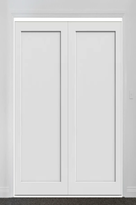 Sliding Polyurethane Painted Shaker Style Doors (1 Panel)